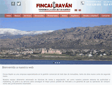 Tablet Screenshot of fincasrayan.com